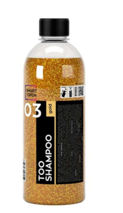 Smart Open .. 03 TOO SHAMPOO GOLD Высокопенный ручной шампунь без фосфата и растворителей, 500мл