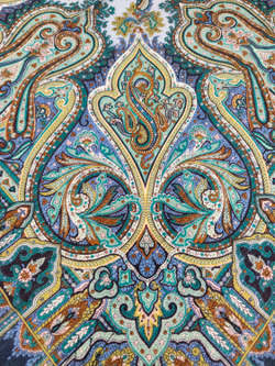 Павловопосадский платок Шафран 1155-2