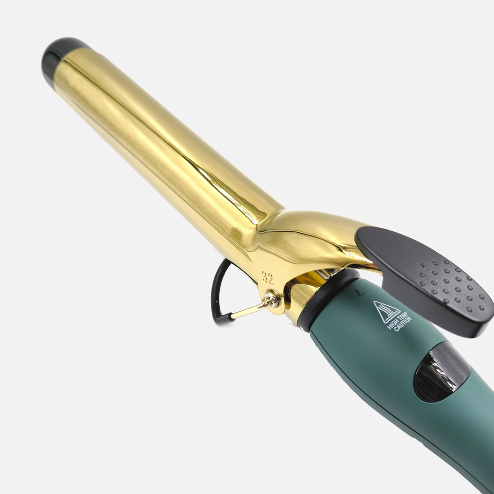 Плойка 32 мм удлиненная BE-UNI A732LGoldTitan золотой титан 80-220ºC