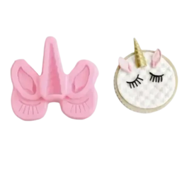 Молд силиконовый «Взгляд единорога», 6,5×6,5 см