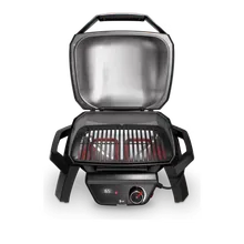 Гриль электрический Weber Pulse 1000 с тележкой, чёрный