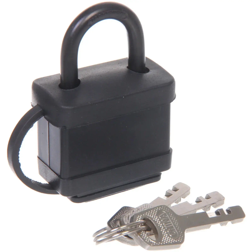 Замок навесной 40мм черный, блистер