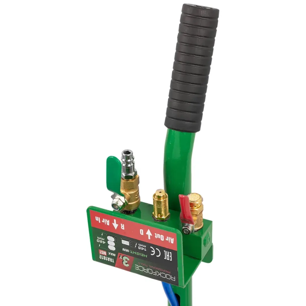 Домкрат подкатной пневматический 3т RockFORCE RF-TRA1812 MST