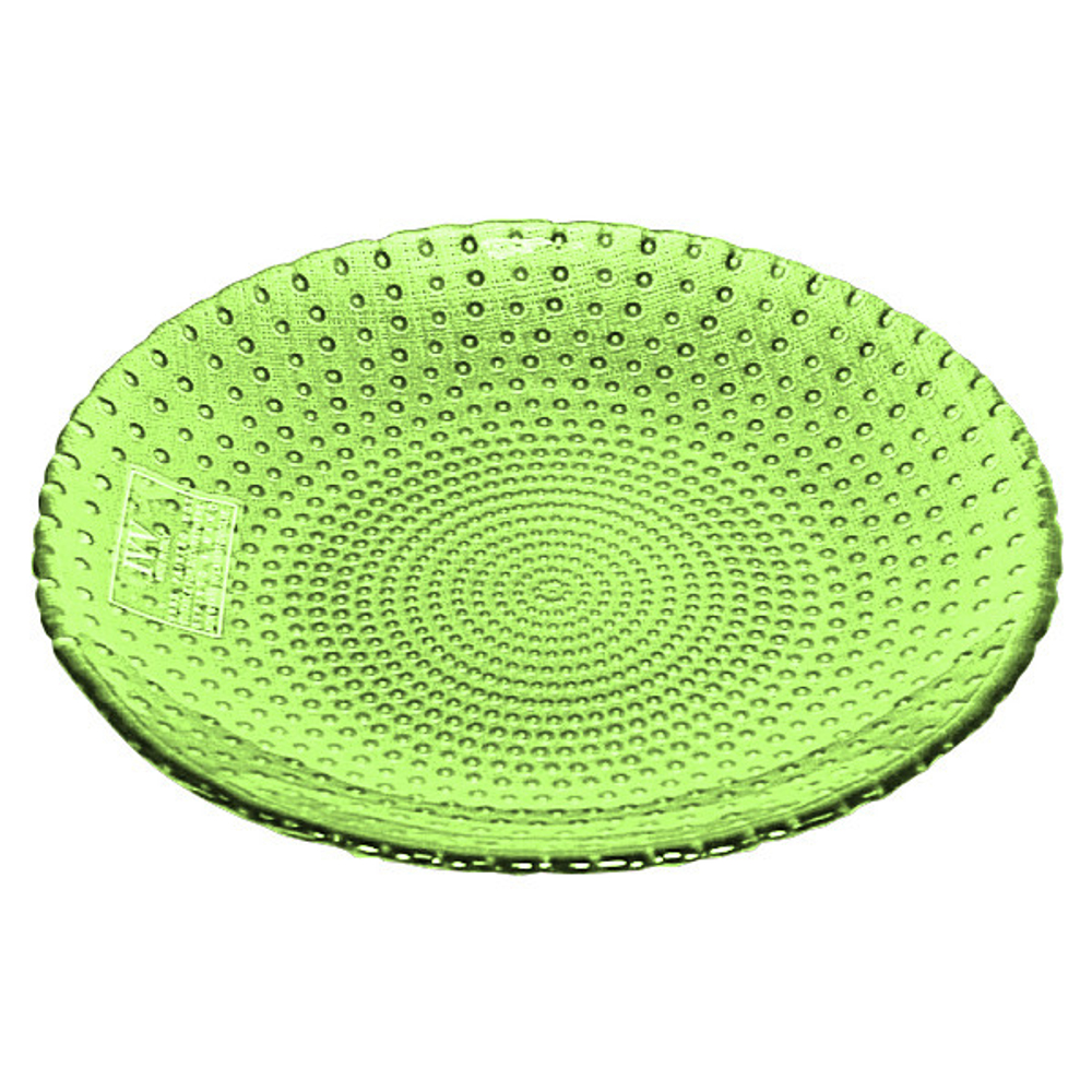 Тарелка закусочная IVV 22см зелёная