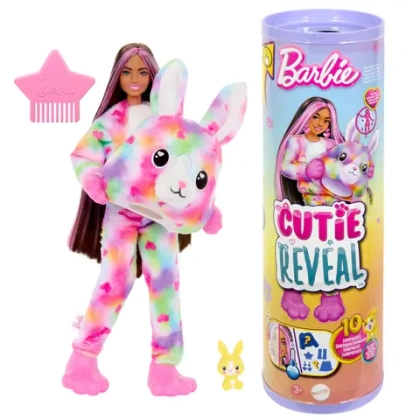 Кукла Barbie Cutie Reveal Color Dream Радужный Кролик