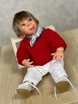 Кукла LAMAGIK мягконабивная 38см Gestito (12036)