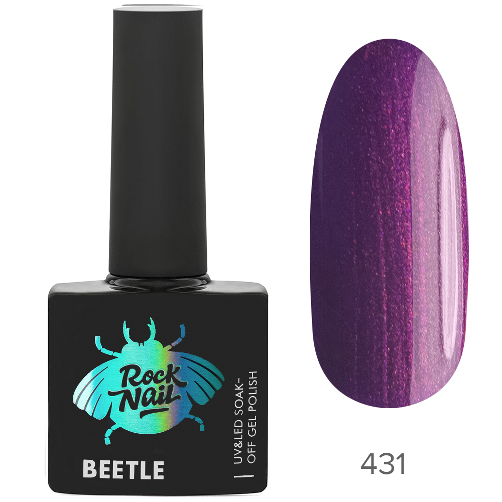 Гель-лак RockNail Beetle 431 Moth