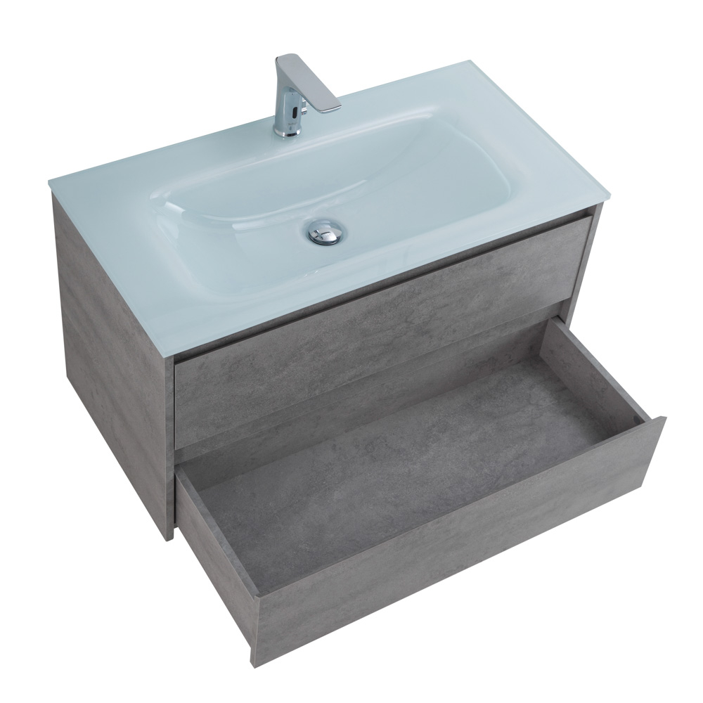 Тумба подвесная под раковину BelBagno KRAFT-800-2C-SO-CG