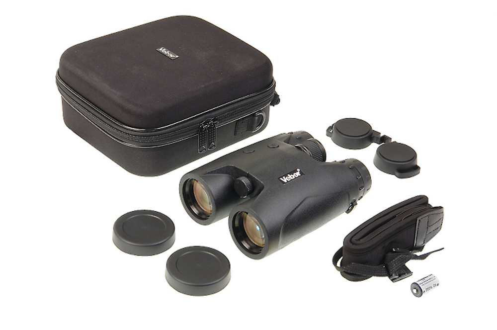 Бинокль Veber 8x42 RFA1200 с лазерным дальномером [27143]