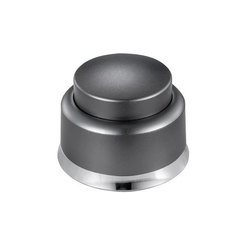 Пуш-темпер для кофе AnyBar Elegance с возвратным механизмом (кнопка) D58, антрацит