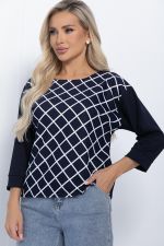 Джемпер Классика жанра (темно-синий) Б11333 LT Collection