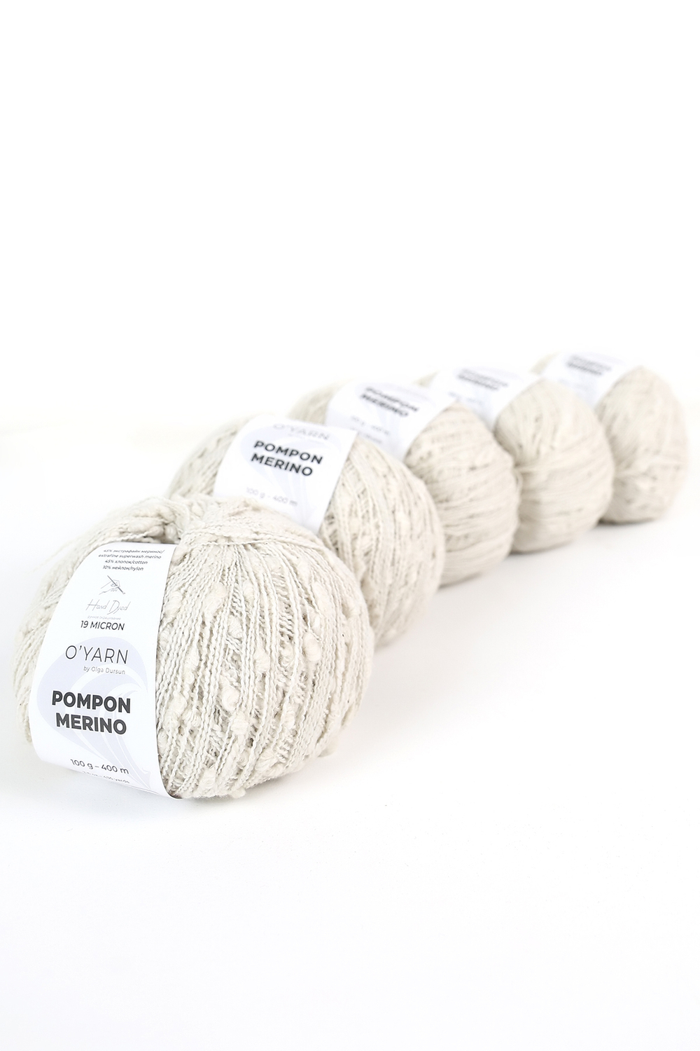 O'YARN POMPON MERINO, 500г