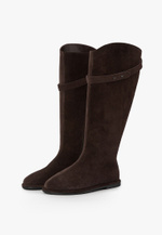 Сапоги // Ana // Chocolate // Suede