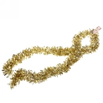 Мишура 2 м 9 см «Яркая змейка», Золото