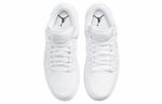 Кроссовки Jordan Air Jordan 1 Low "Triple White" (Женская размерная сетка)