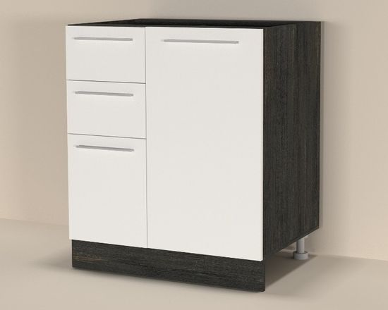 дуб интра / белый + 20% к цене