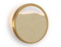 Ambrella Настенный светодиодный светильник из травертина Ceramo Modern LH53606