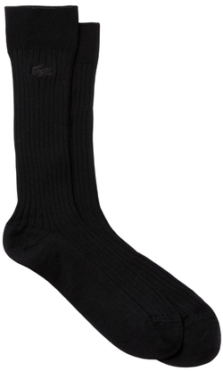 Теннисные носки Lacoste Men's Ribbed Cotton Blend Socks 1P