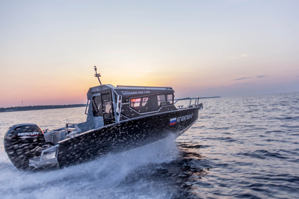 Катер Volzhanka VOYAGER 600 COB (CabinOpenBow)