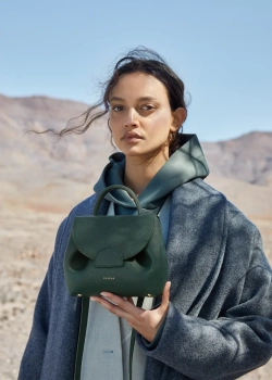 POLENE СУМКА NUMERO UN NANO, ЗЕЛЕНЫЙ