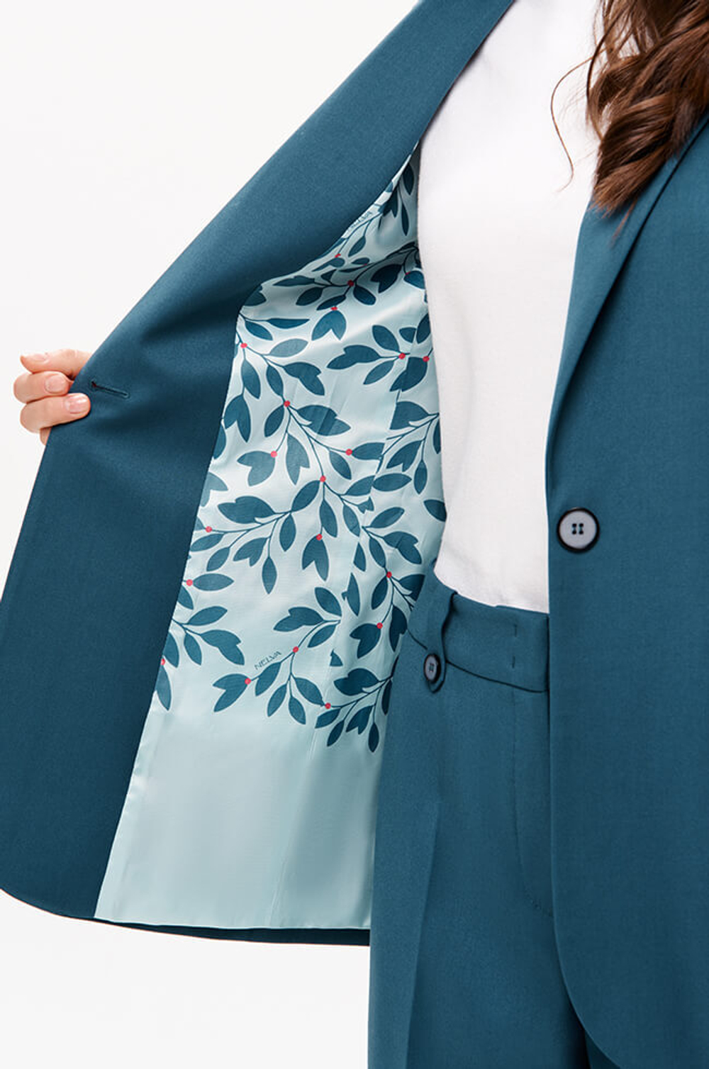 1941 Жакет женский (бирюзовый)