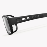 Спортивные очки с диоптриями детские Siols / Kids Fusion Hybrid / Black Matt / Small 7-10 лет