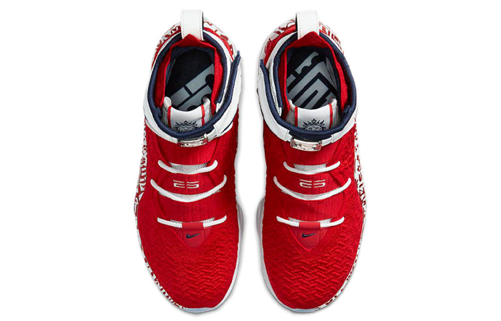 Nike LeBron 17 "LeBron 4 Red Graffiti"