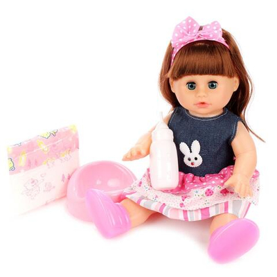 Кукла функц. 34см. "Моя малышка" звук, пьет, писает, с аксесс. коробка 200305415