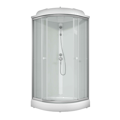 Душевая кабина Niagara Light L90/17 90х90 стекло прозрачное/профиль матовый хром