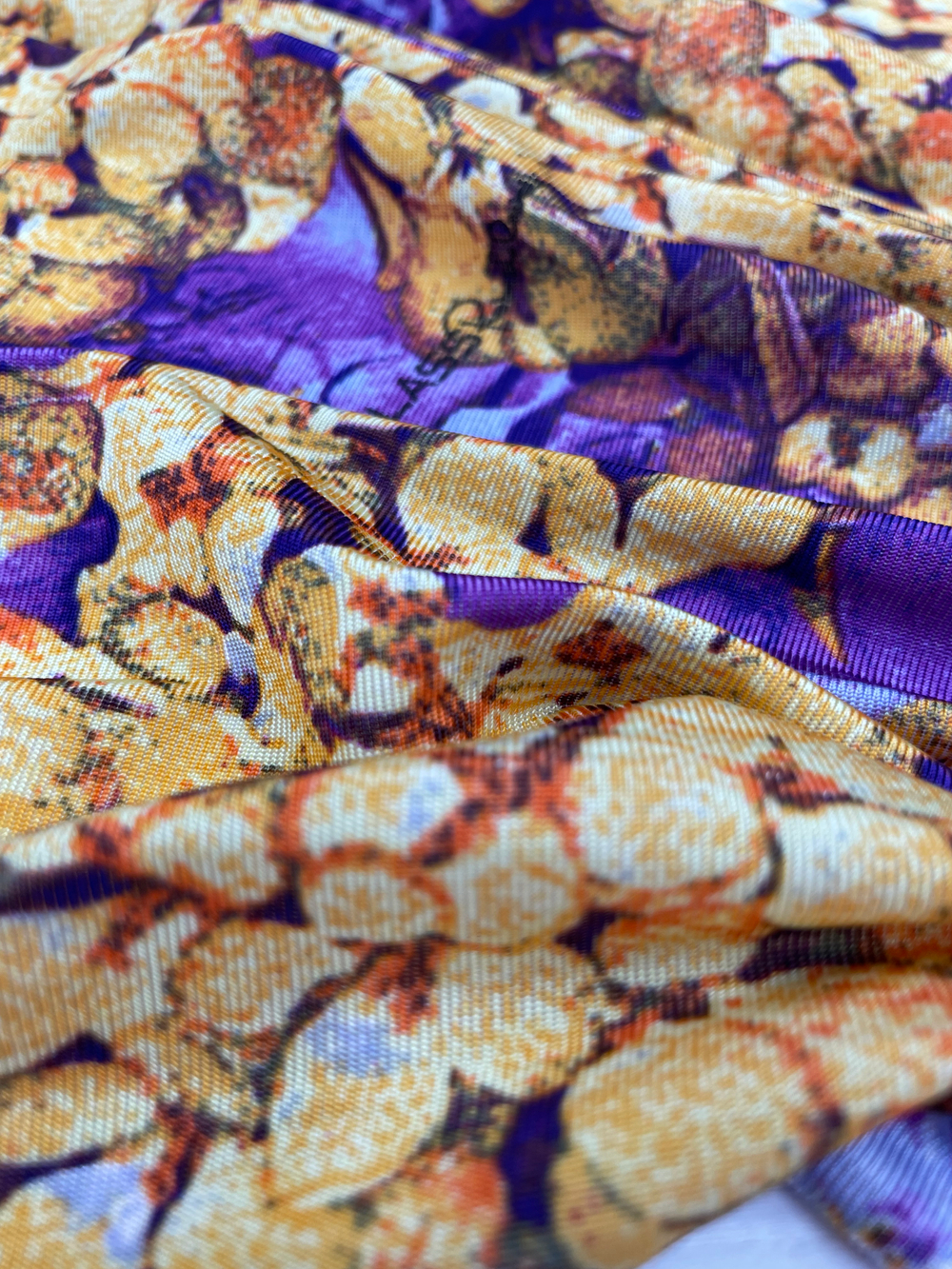 Трикотаж холодная вискоза Cavalli (фиолетовый)