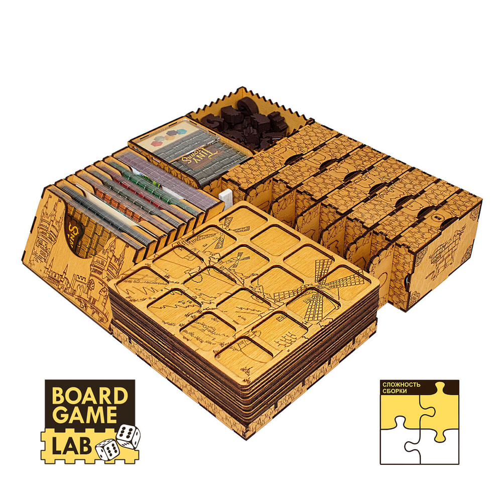 BGL - Органайзер Крошечные города (Tiny Towns)