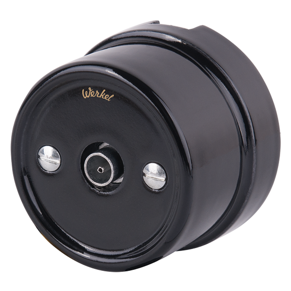 ТВ розетка (белая) Ретро