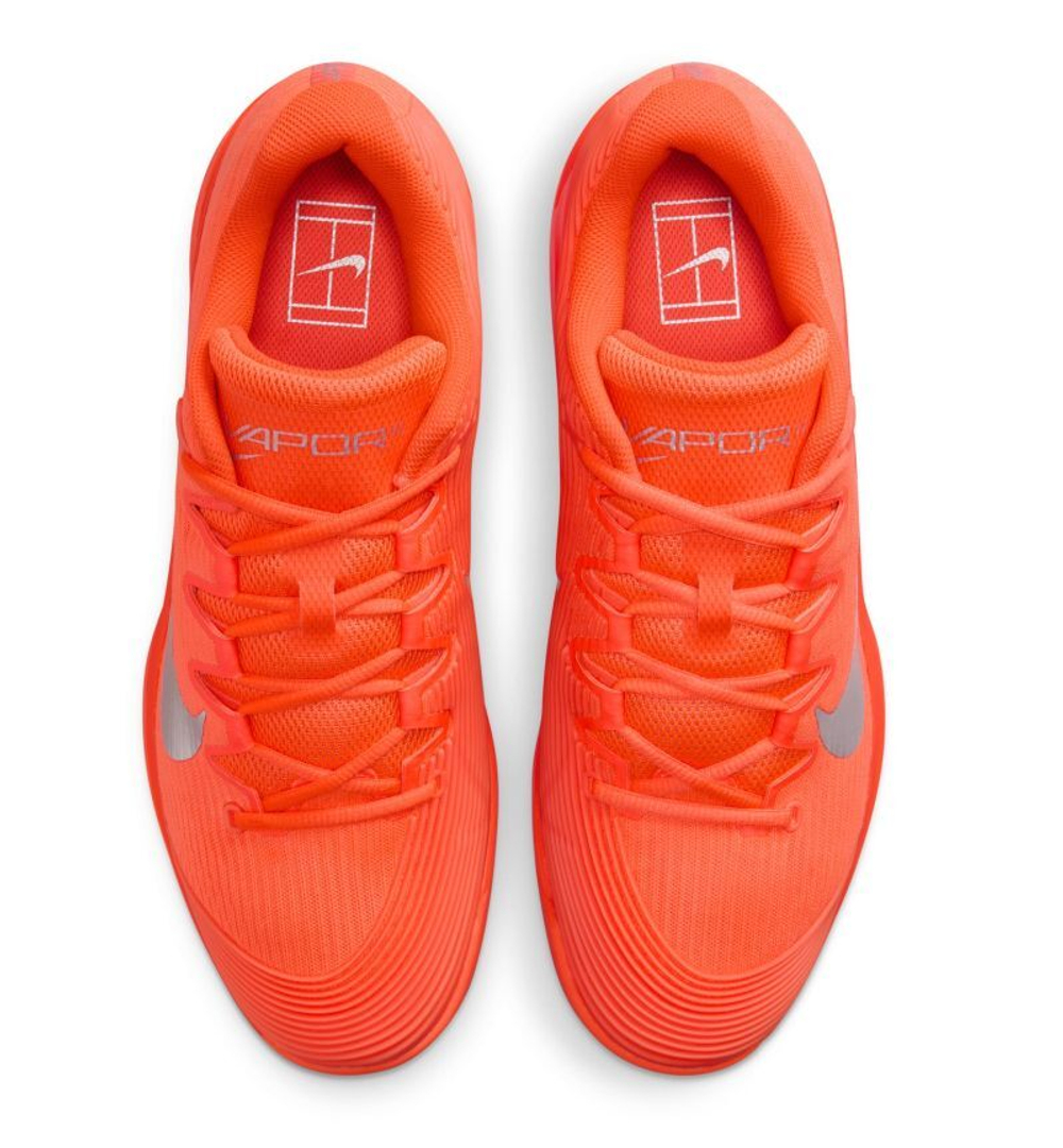 Мужские теннисные кроссовки Nike Zoom Vapor 12 Premium - hyper crimson/metallic silver