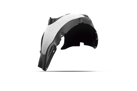 Подкрылок с шумоизоляцией SKODA Rapid, 2012-2017 (передний правый)