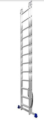 Лестница алюмин.  2секц* 12ступеней (3,42м-5,62м) / МОНТАЖНИК