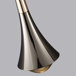 Подвесной светильник 8969P/1 gold/black