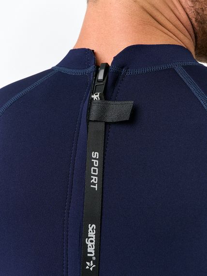 Гидрокостюм SARGAN Sport  1011/BL, мужской, короткий, неопрен 2мм, синий