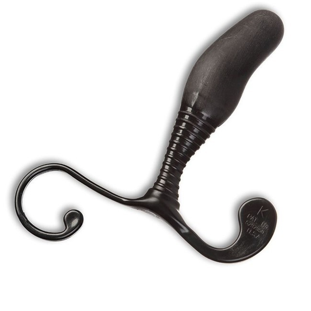 Массажер простаты эргономичной формы (Цвет: черный)