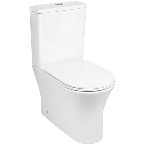 Унитаз компакт WeltWasser Telbach 001 GL-WT 10000003776 Белый глянец с бачком и сиденьем Микролифт