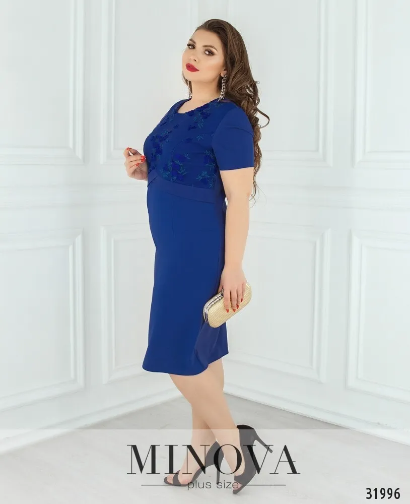 Платье 354-электрик Minova