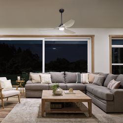 Светильник с вентилятором KLF-IMARI-65-SBK Kichler