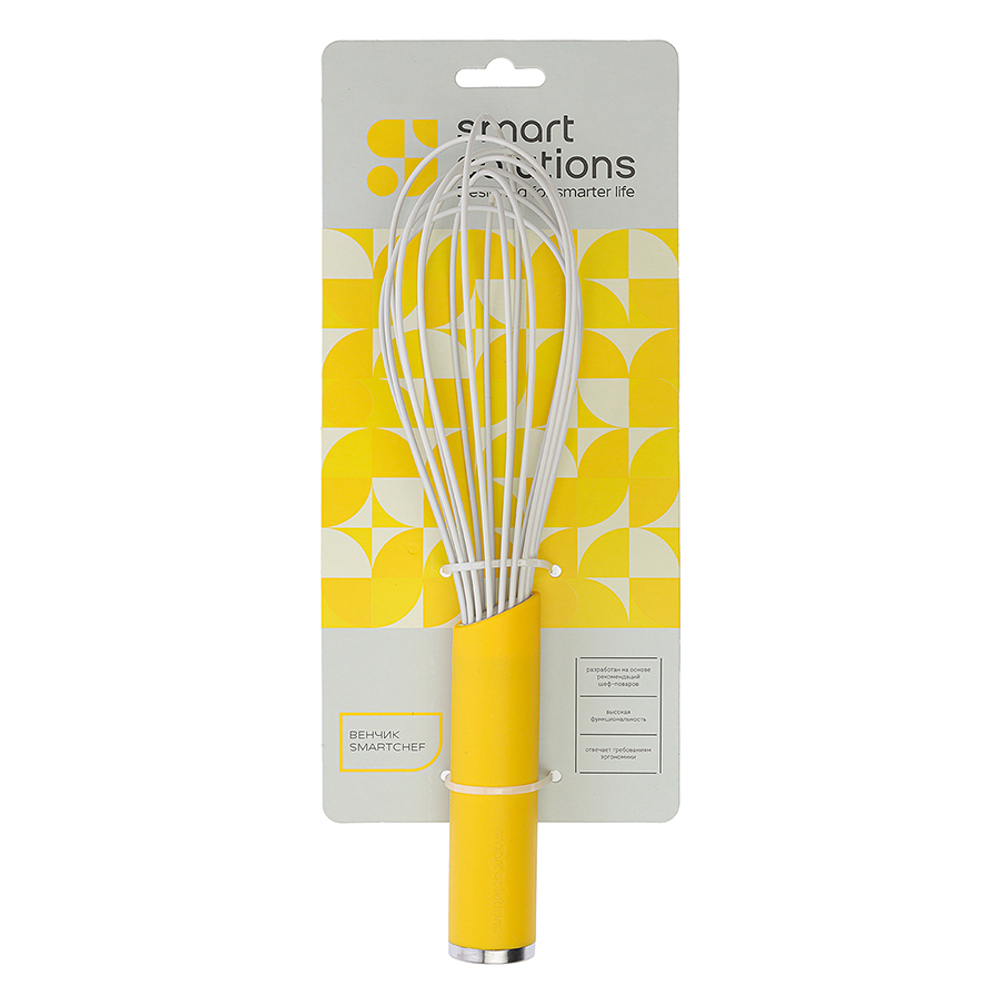 Венчик smartchef, 27,5 см, желтый