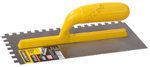 STAYER 120х280 мм, 8х8 мм, гладилка штукатурная зубчатая стальная с пластиковой ручкой