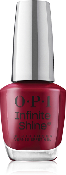 OPI Infinite Shine Silk - Лак для ногтей с гелевым эффектом Malaga Wine, 15 ml