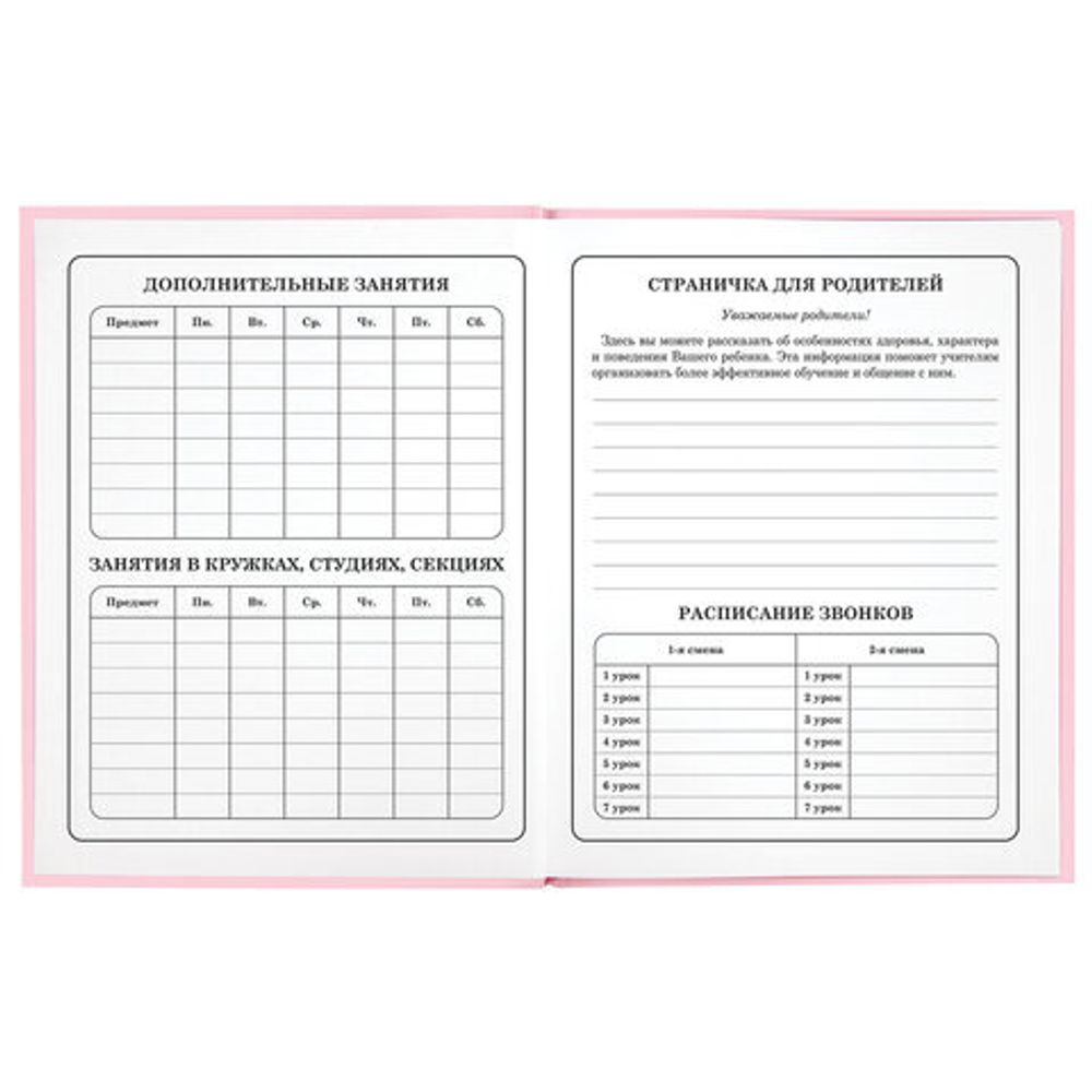 Дневник 1-4 класс 48 л., твердый, ЮНЛАНДИЯ, глянцевая ламинация, с подсказом, "Donut worry", 106592