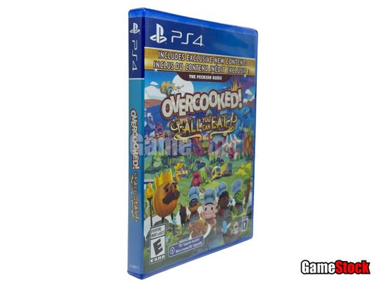 PS4 Overcooked! All You Can Eat  (Адская кухня)  (Новый, Русские субтитры, CUSA-23463)