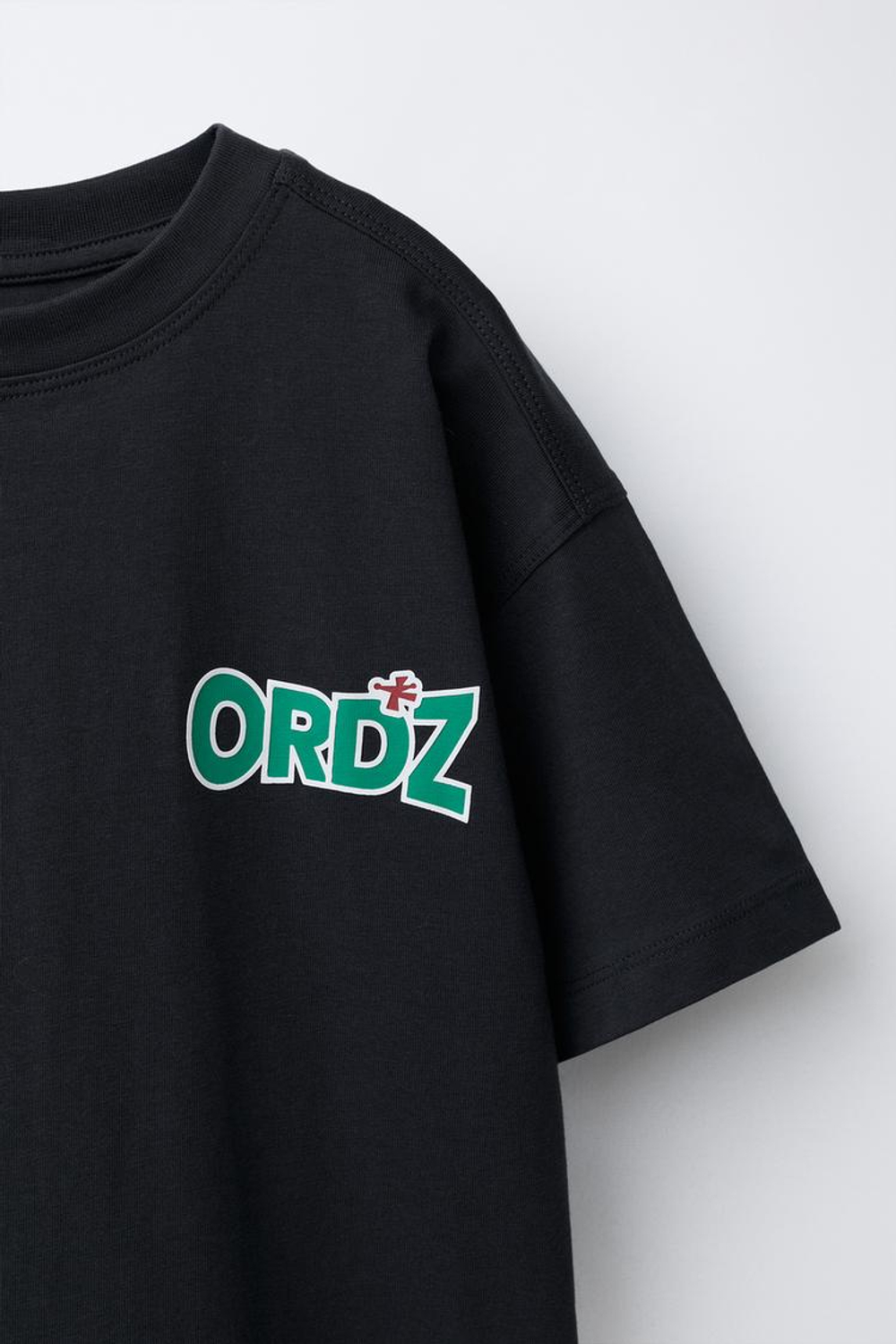 ZARA ФУТБОЛКА С ЛОГОТИПОМ, СИНИЙ