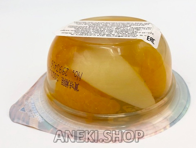 Желе фруктовое с кусочками персика, ананаса и мандарина 160 г Tarami
