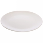 Тарелка керамическая 20см «Матовая глазурь» слоновая кость