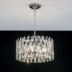 Citilux Ингвар CL334261 Люстра подвесная хрустальная Хром